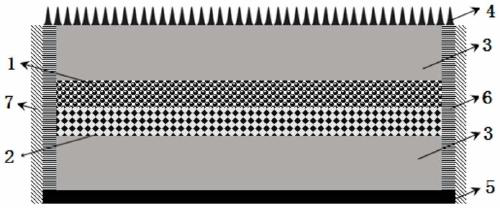 Quantum dots based luminescent solar concentrator based on spectral up-conversion technique, flat concentrating photovoltaic device and preparation method thereof