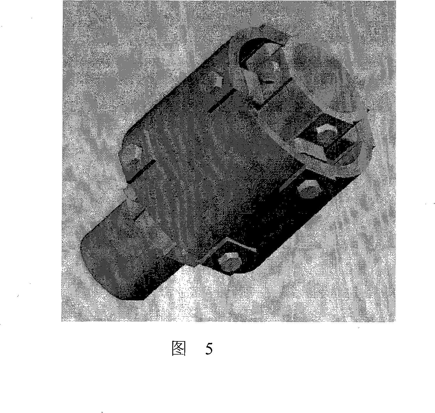 Three-dimensional force integrally assembled type six-dimensional force cell sensor