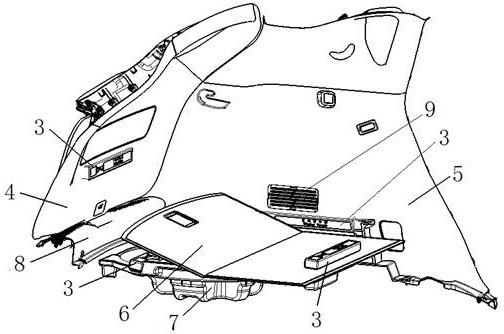 Storage structure, vehicle with same and application