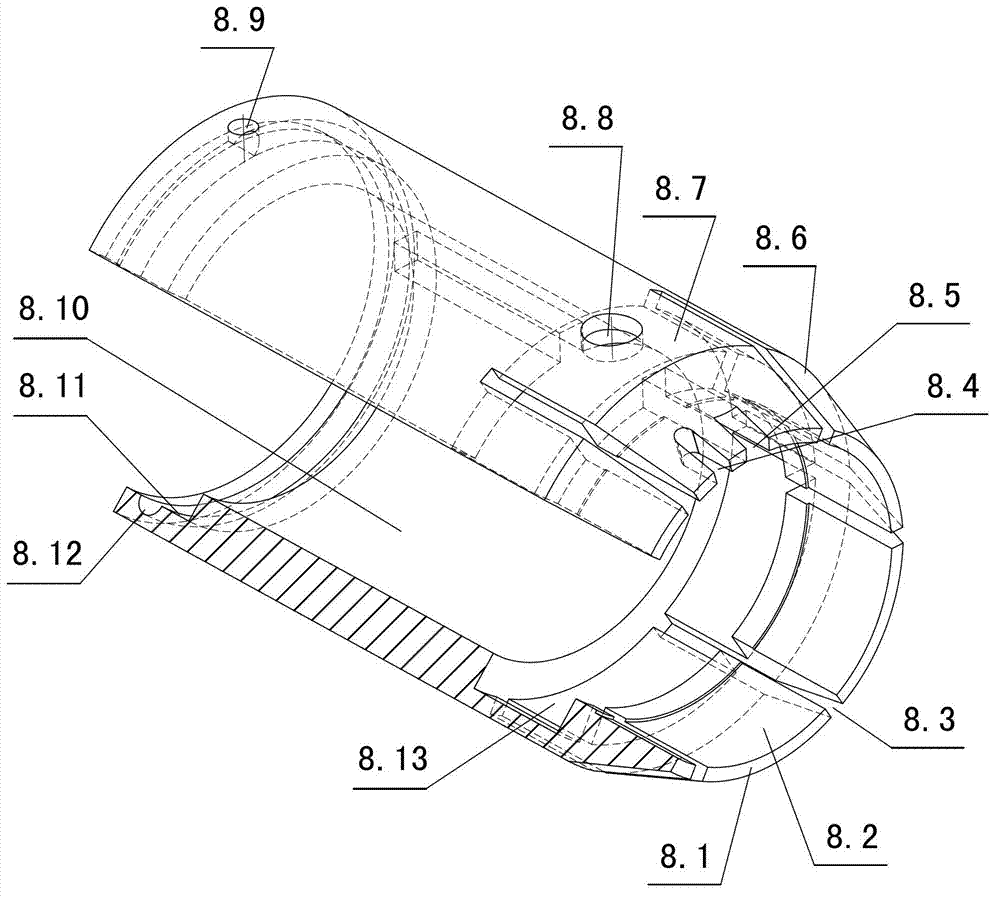 C-ring mechanical expanding shaft