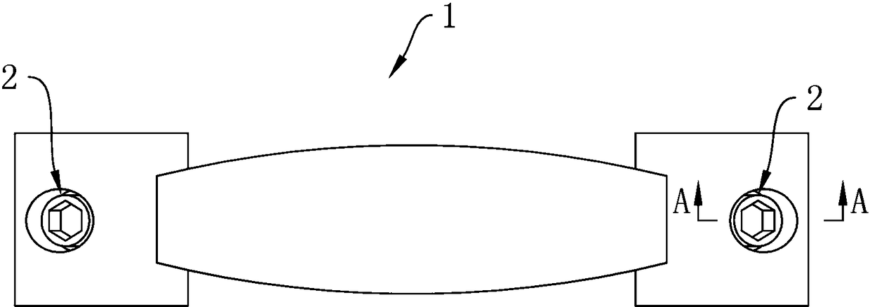 Expansion fixing connection structure for home hardware