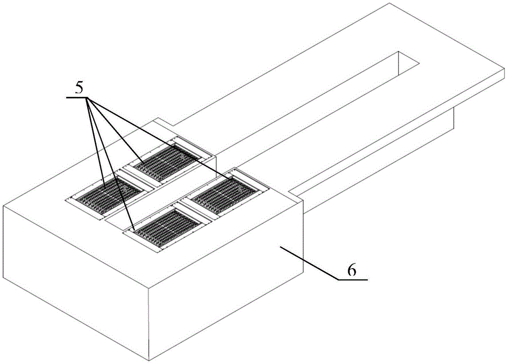 Integrated testing device for inter-wheel sideslip and inter-shaft sideslip of double-steering-shaft automobile