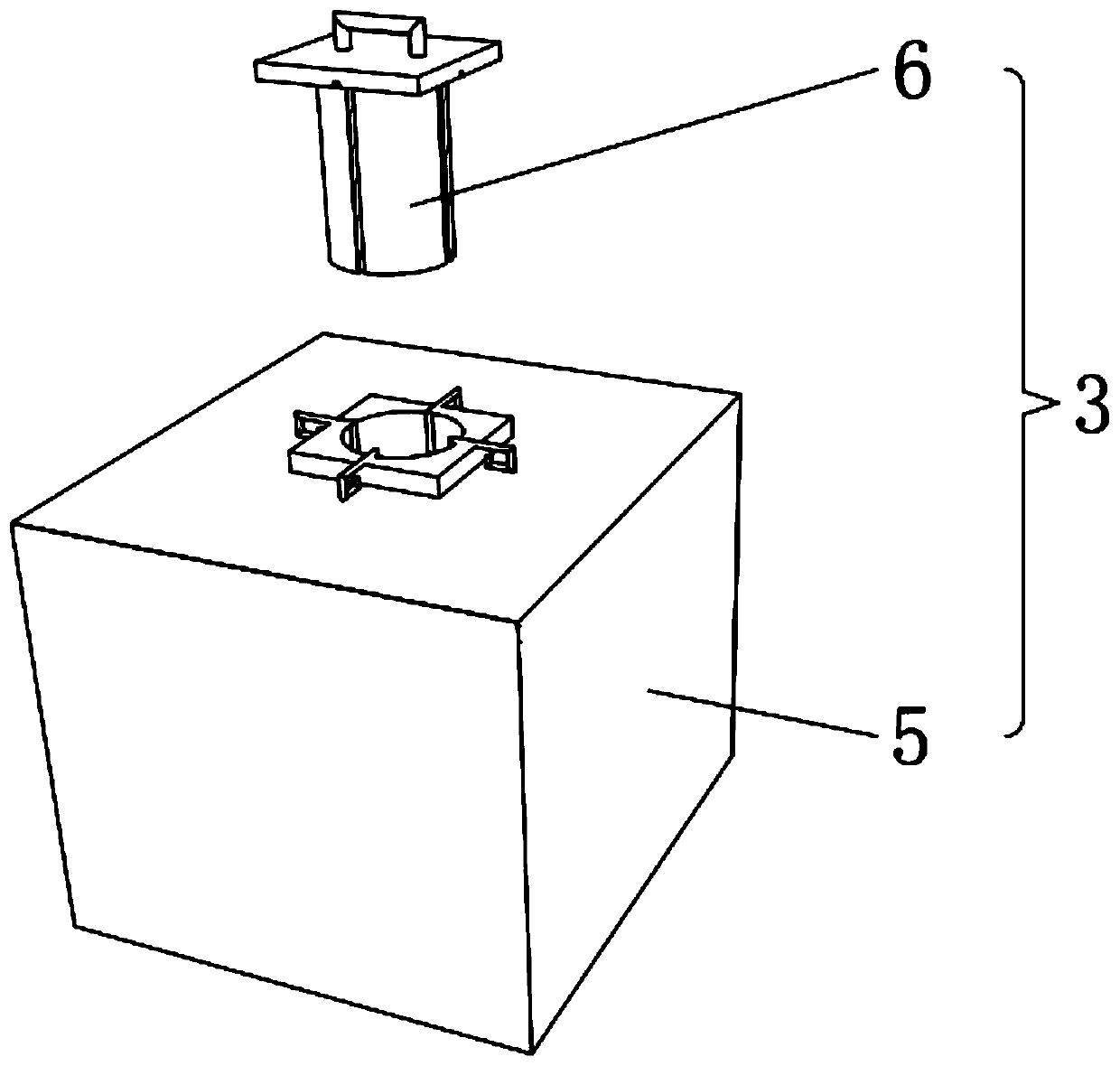 Sampling storage device for medical oncology