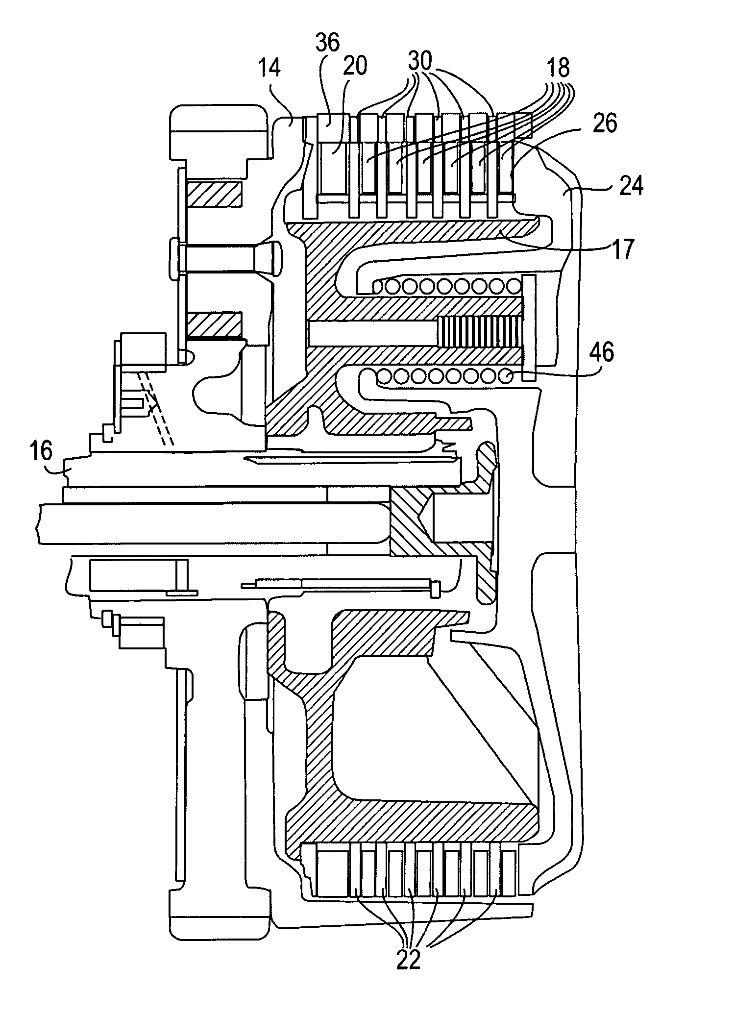 Multi-plate clutch