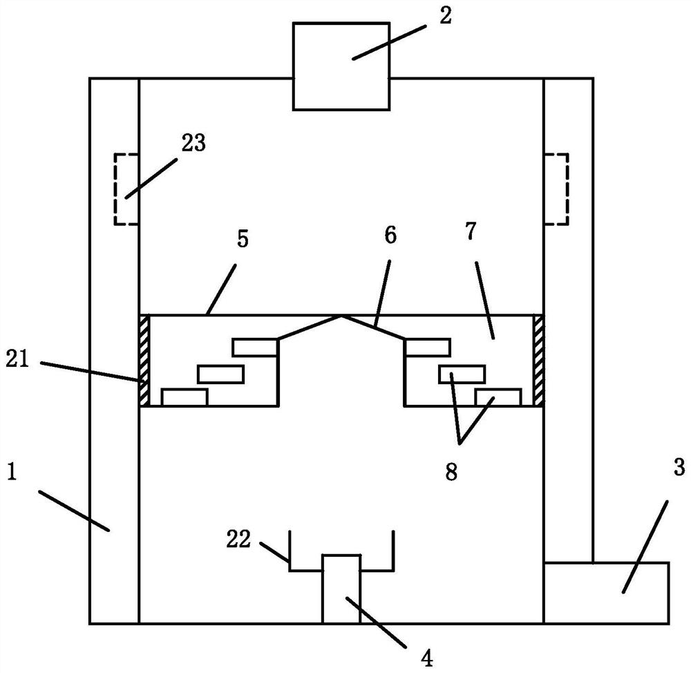 A spray tower for feed protein peptide