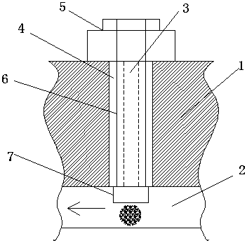 Embedded type shaft excavation construction technology