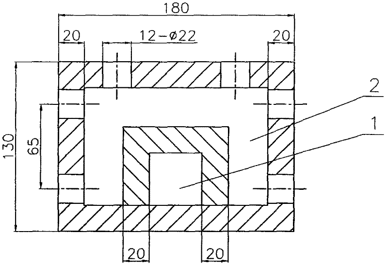 Method for burying bone ash