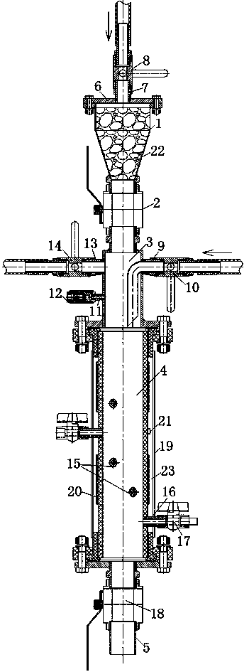 Temporary plugging ball evaluation device and method for testing plugging performance of temporary plugging ball