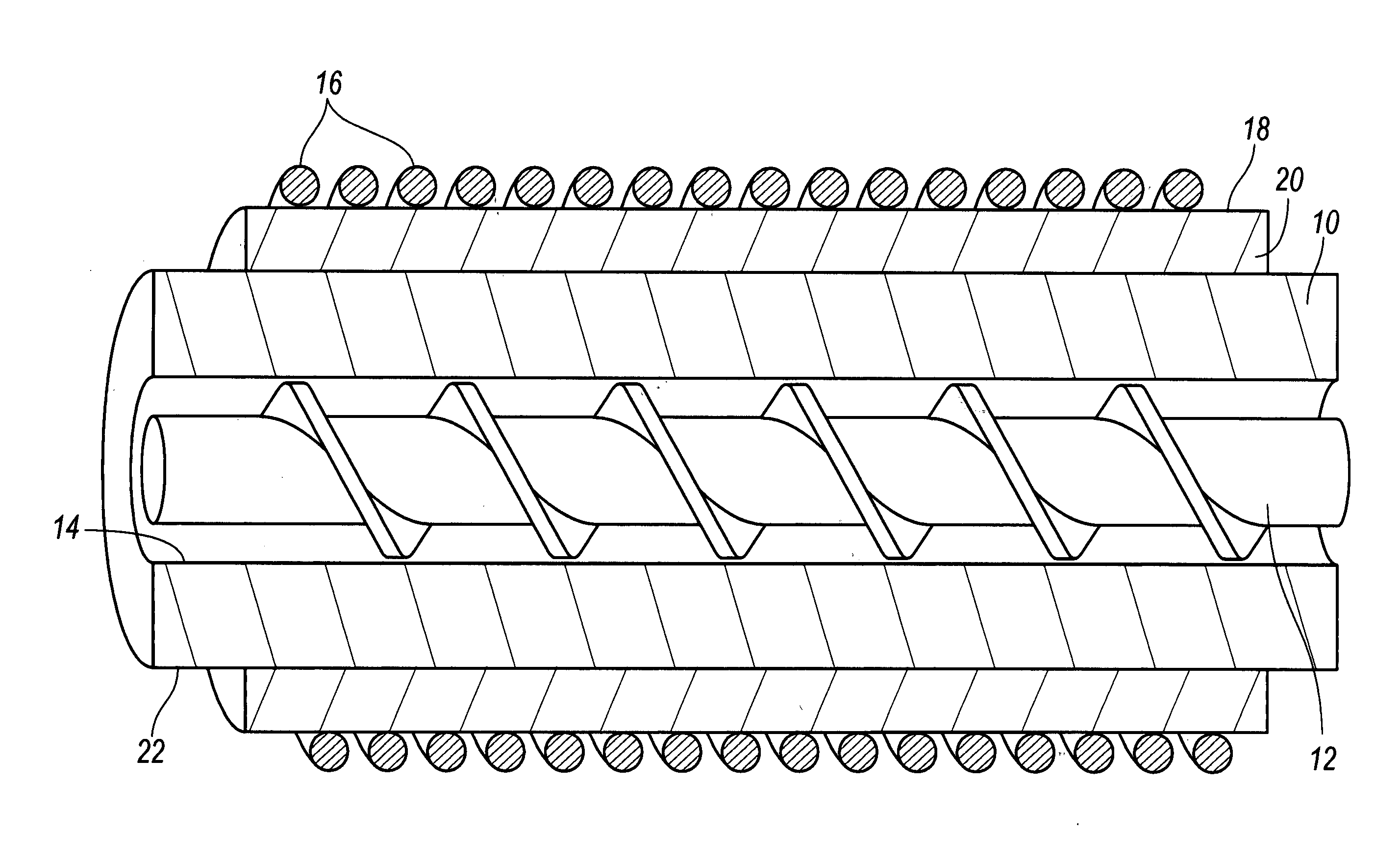 Induction tunnel coil