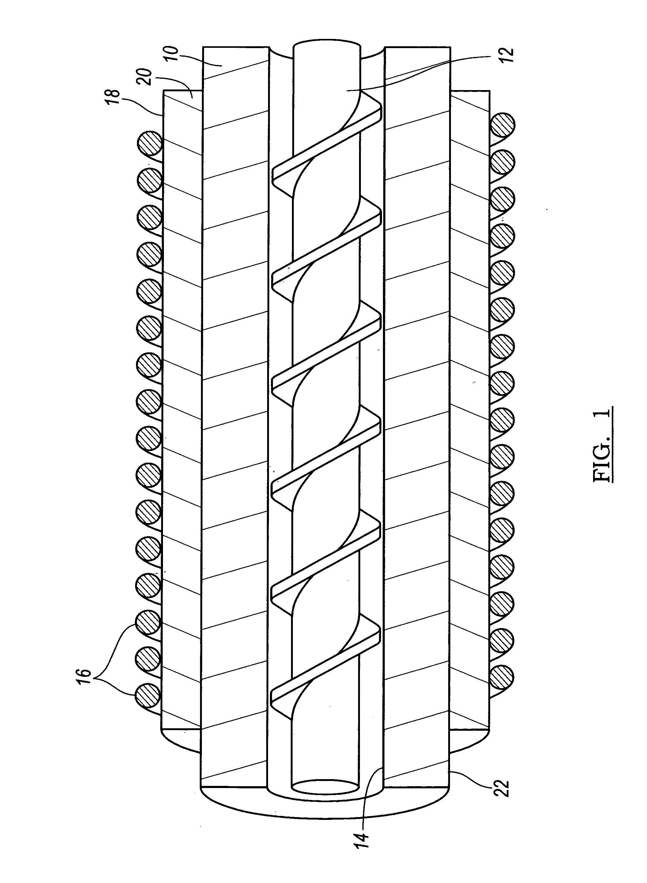 Induction tunnel coil