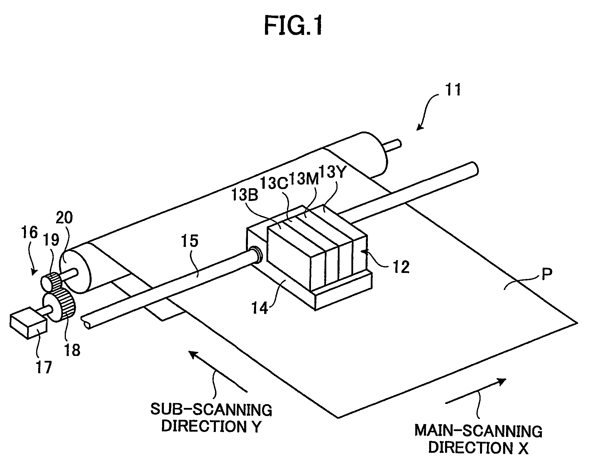 Ink jet printing device and image forming apparatus