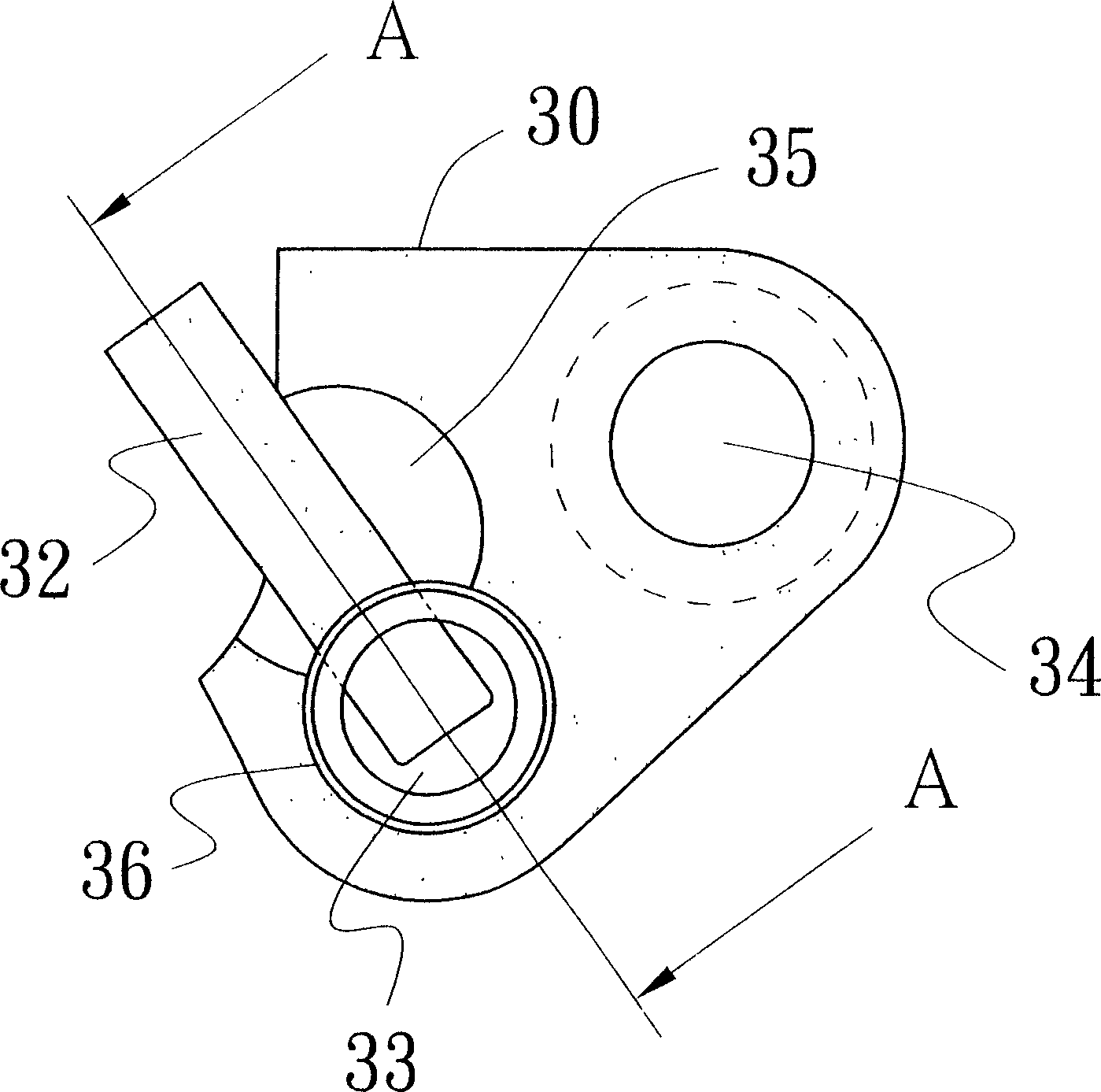 End plug type ball screw rod with lubricating mechanism