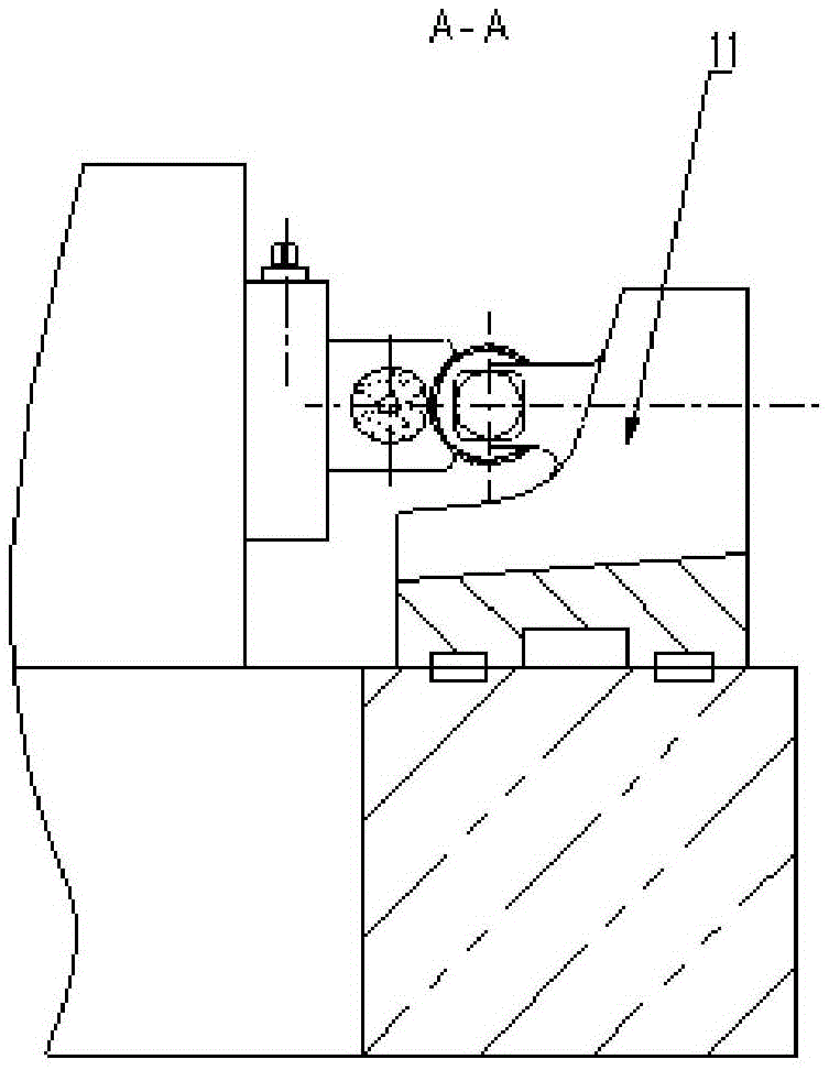 Nut Internal Thread Grinding Device with Replaceable Grinding Rod