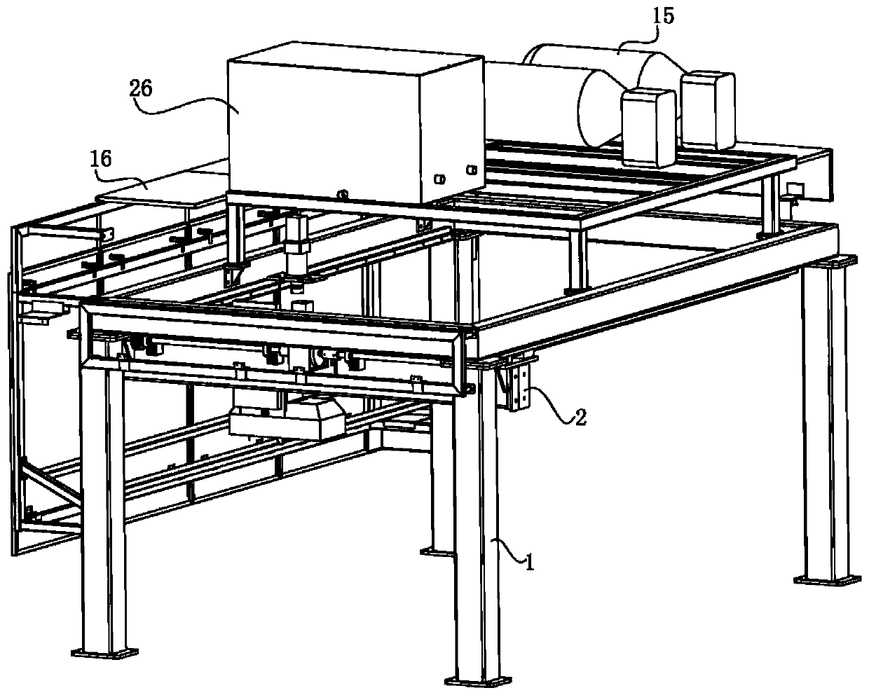 Disassembling device for photovoltaic module