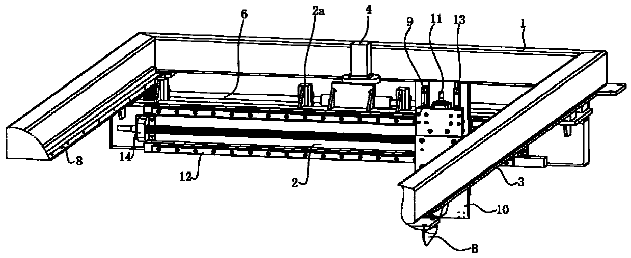 Disassembling device for photovoltaic module