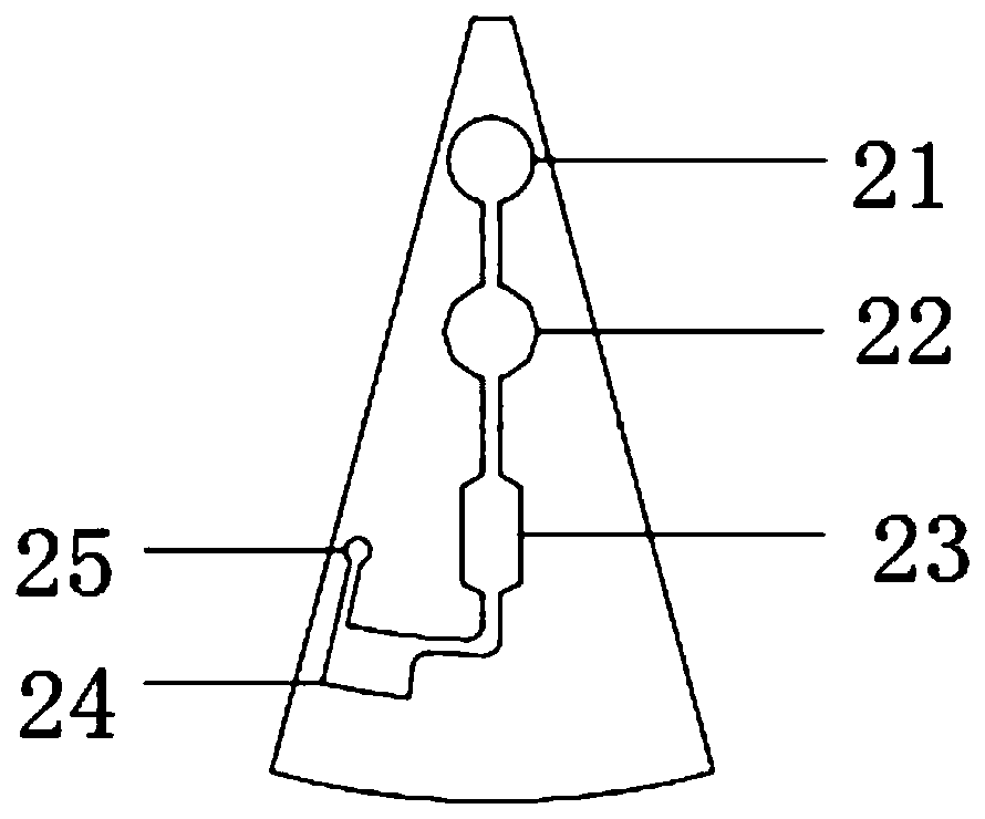 Micro-fluidic chip immunoassay kit and detection method thereof