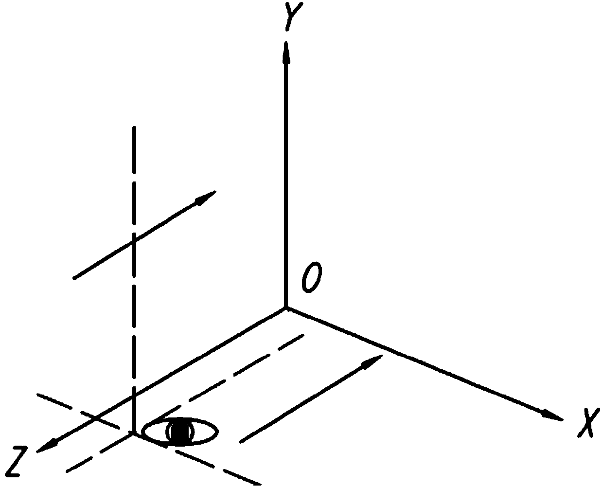 Intelligent glasses system for image display and use method