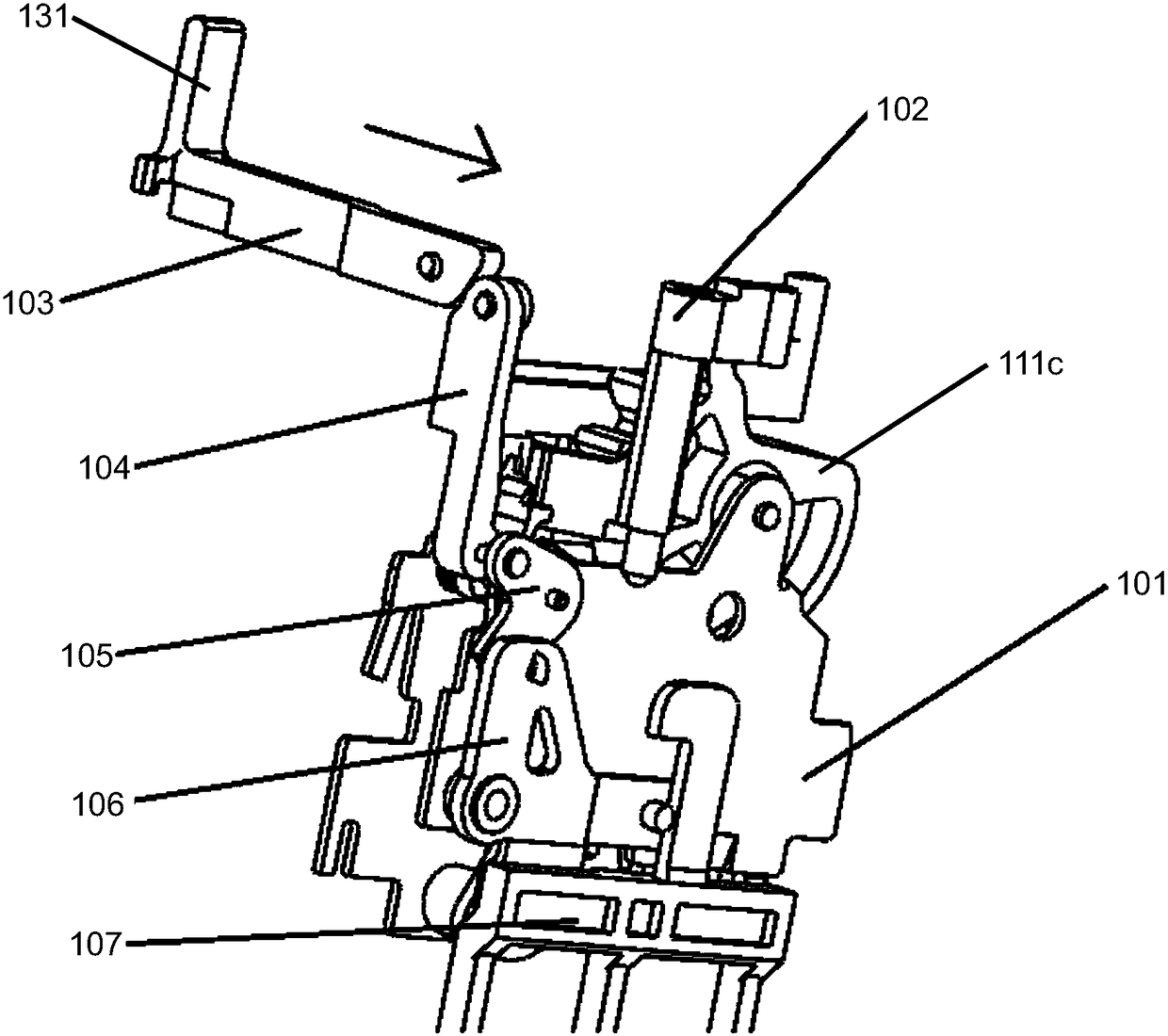 Auxiliary mechanism of the operating mechanism