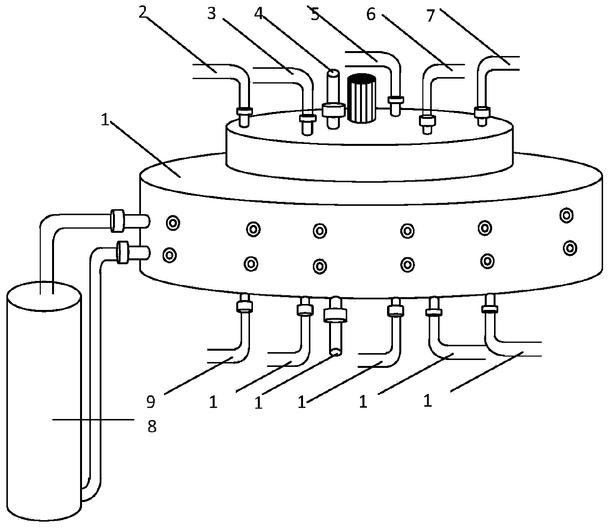 Novel hydrogen peroxide purification method