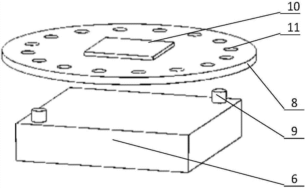 Vacuum cooling-heating stage for grazing incidence X-ray small-angle scattering experiment