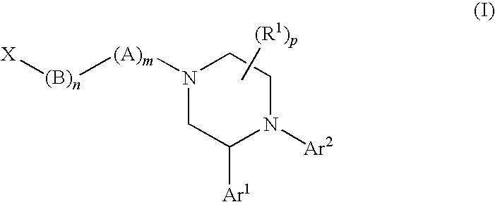 Substituted piperazines as cb1 antagonists