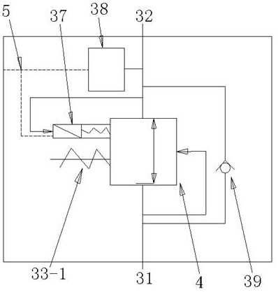 Brake control valve and commercial vehicle high-comfort hydraulic brake system