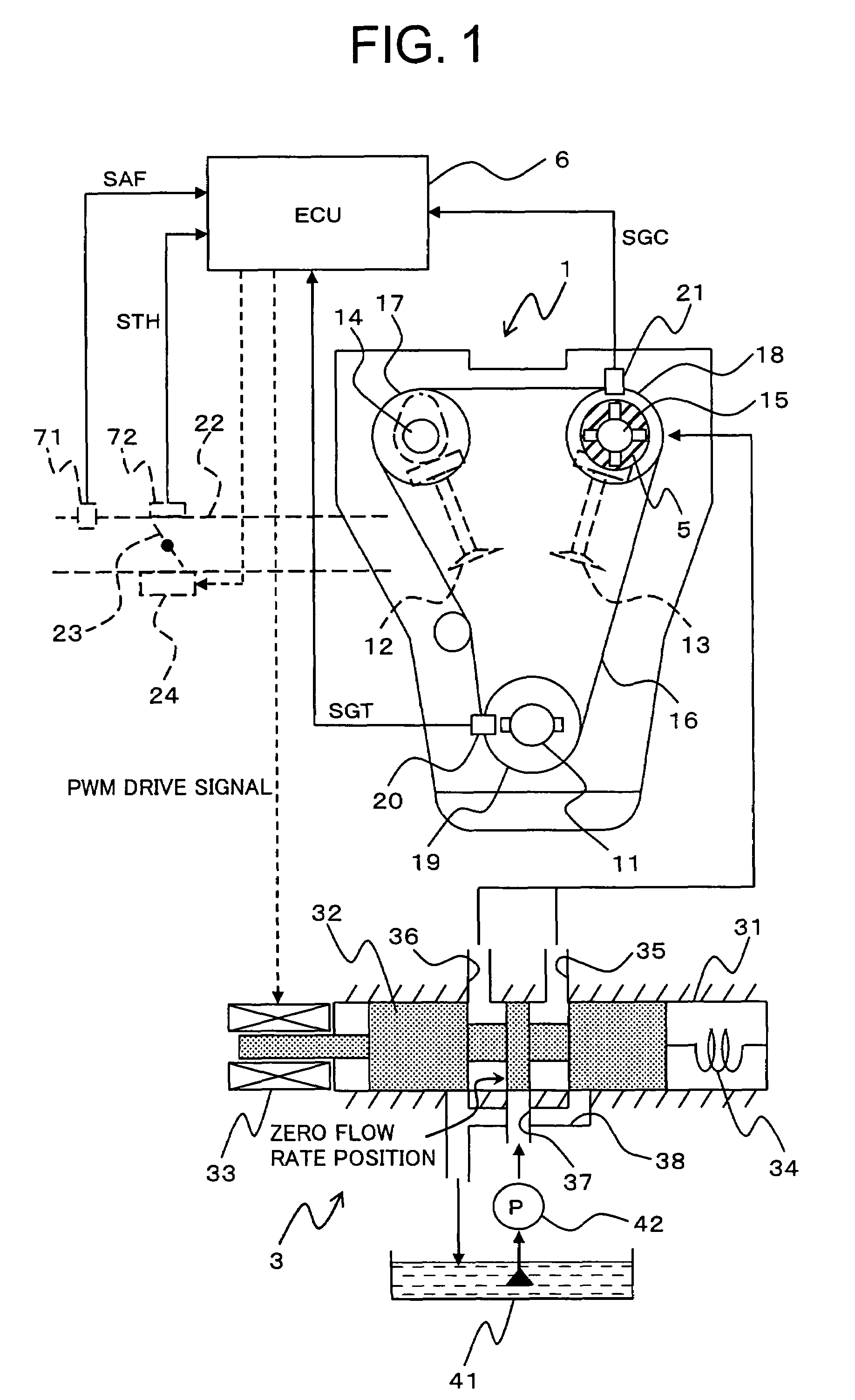 Control apparatus for an internal combustion engine