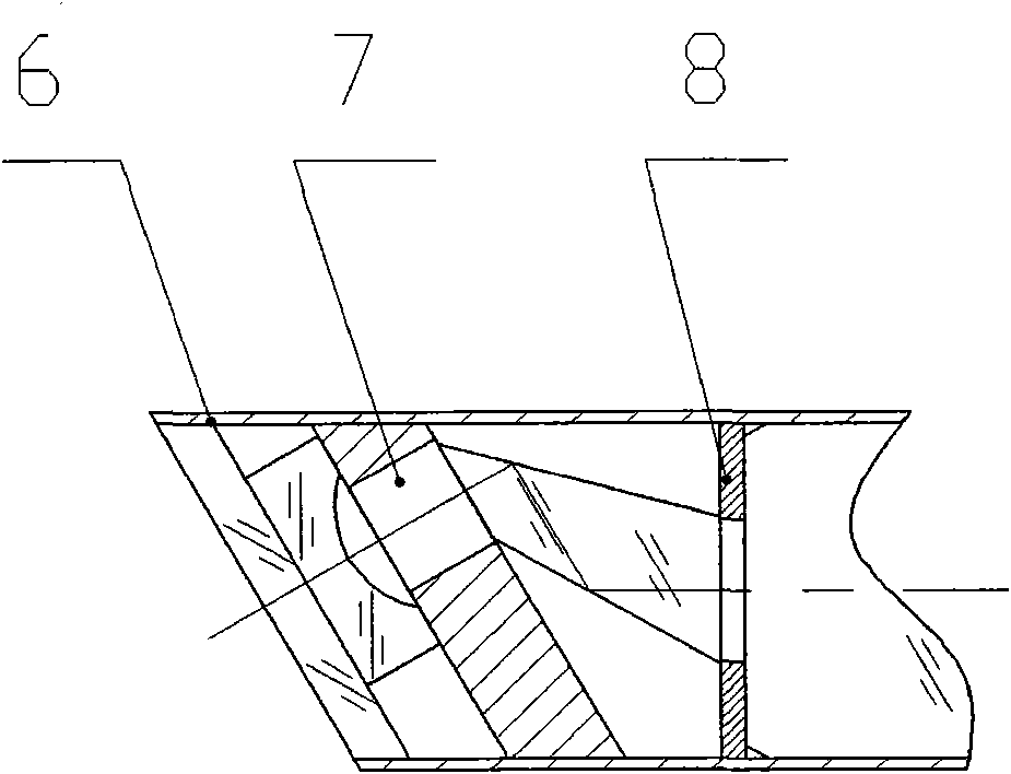 Endoscope objective group with viewing directional angle