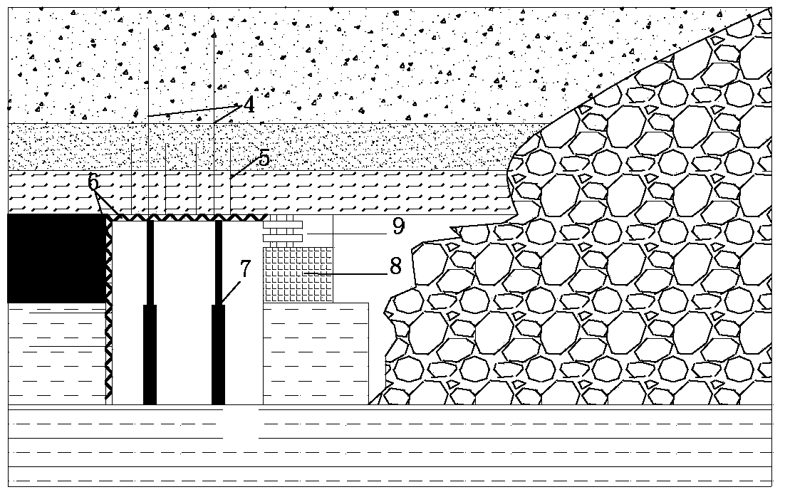 Three-soft-coal-layer reciprocating-type coal-pillar-free fully-mechanized mining method