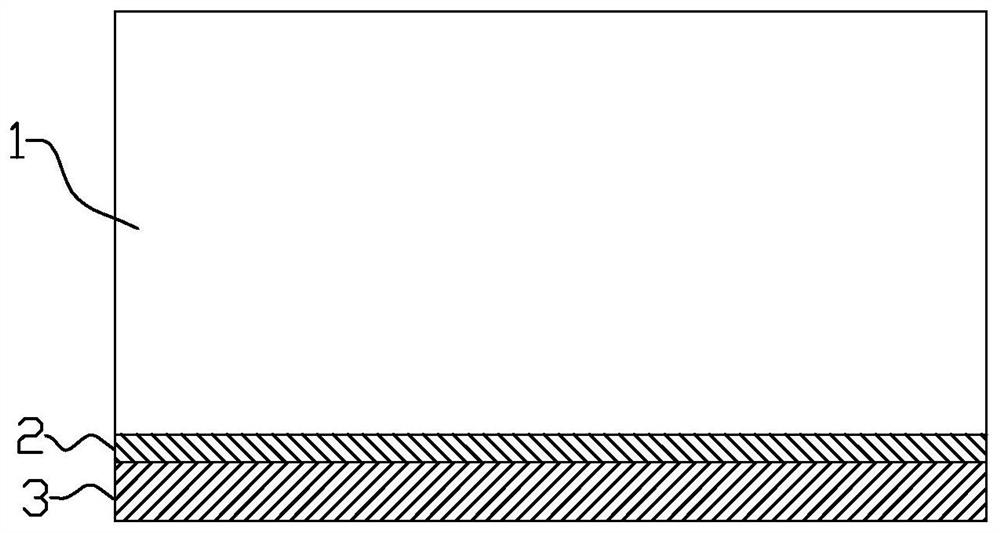 Pre-diffusion film for passivating contact structure and its preparation method and application