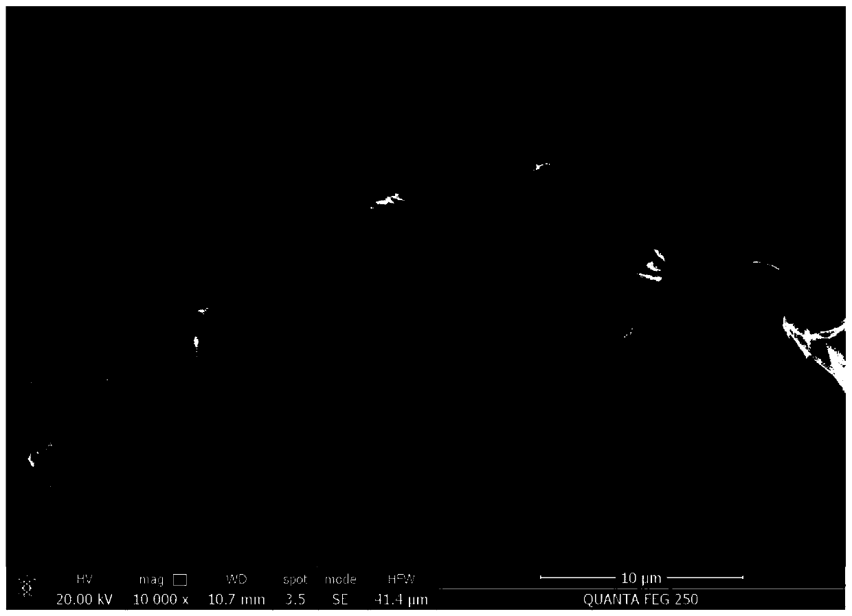 Large-area thin-layer high-quality black phosphorus nano-sheet and electrochemical stripping preparation method thereof