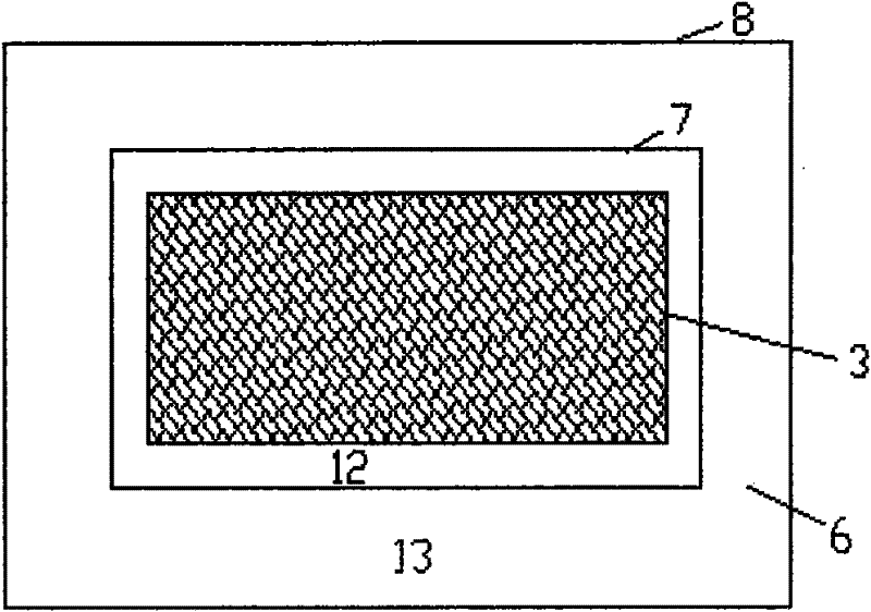 Encapsulation method for reducing vacuum leakage in composite material formation