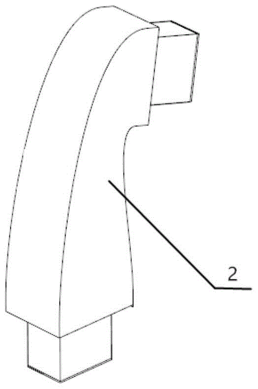 A subapical osteotomy locating guide plate and a manufacture method therefor