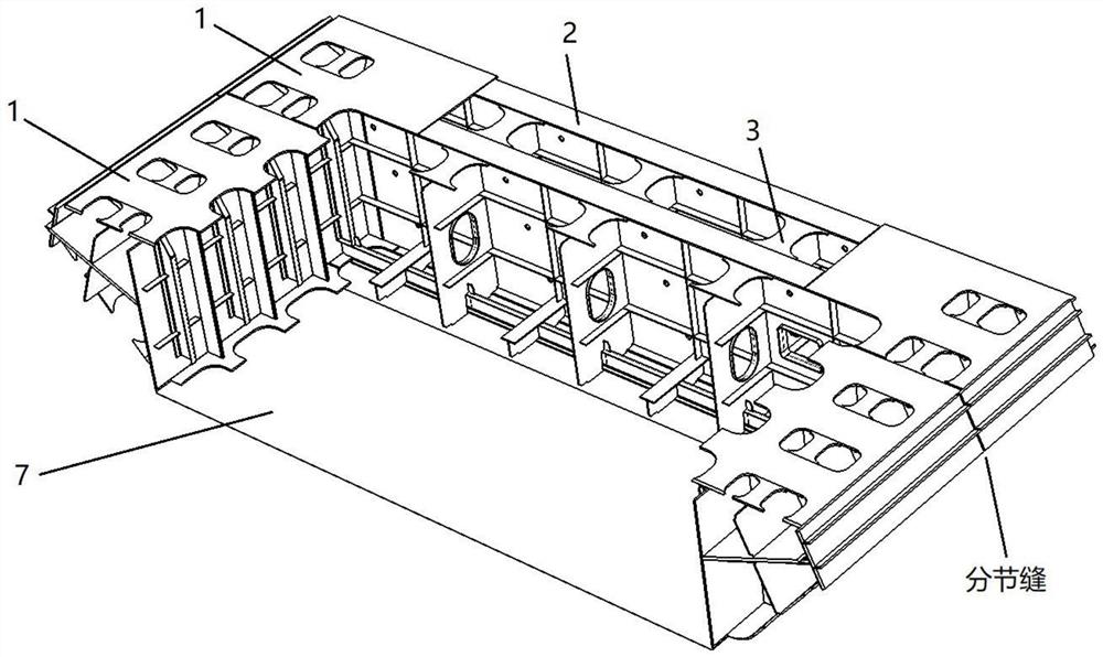 Assembly tooling of terminal column structure and manufacturing method of rigid water-stop miter gate