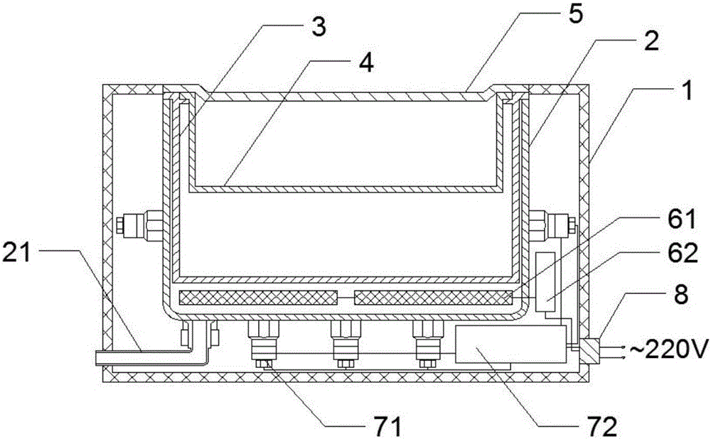 Ultrasonic cleaning machine