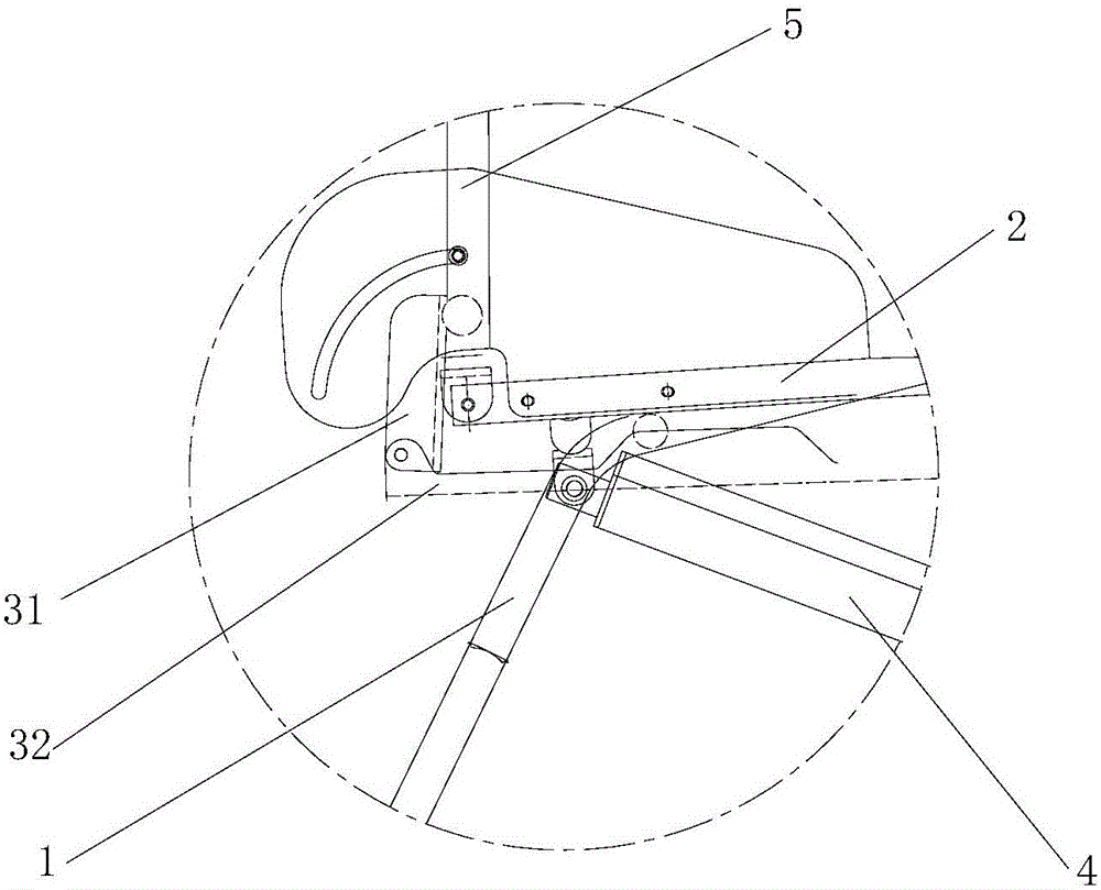 Automatic lifting wheelchair