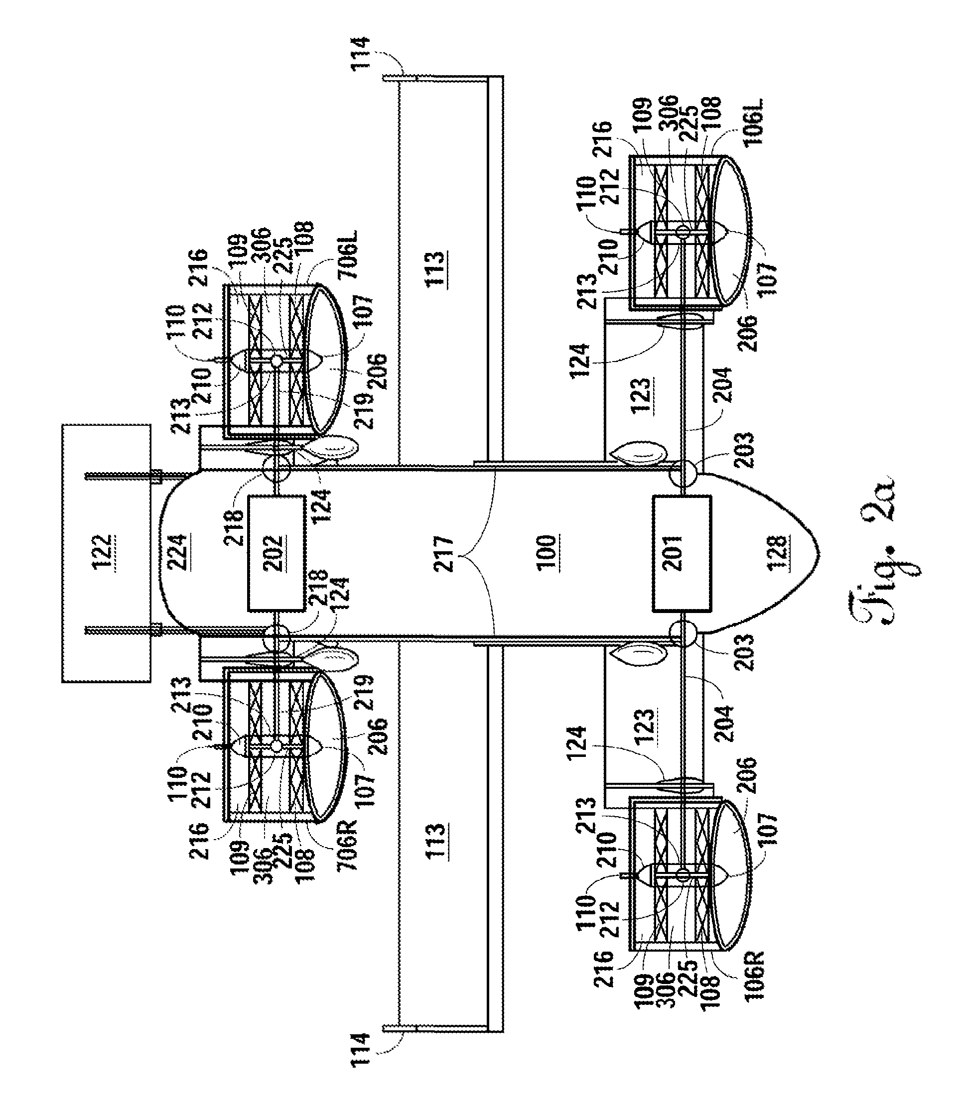 Aircraft with freewheeling engine