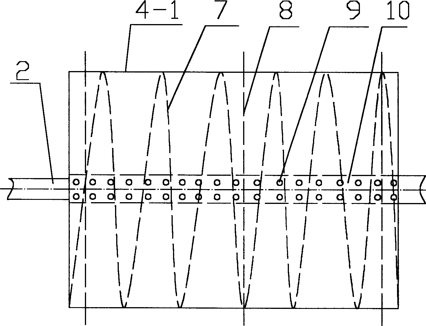 Multilayer coaxial rotating sieve