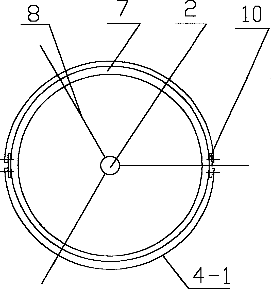 Multilayer coaxial rotating sieve