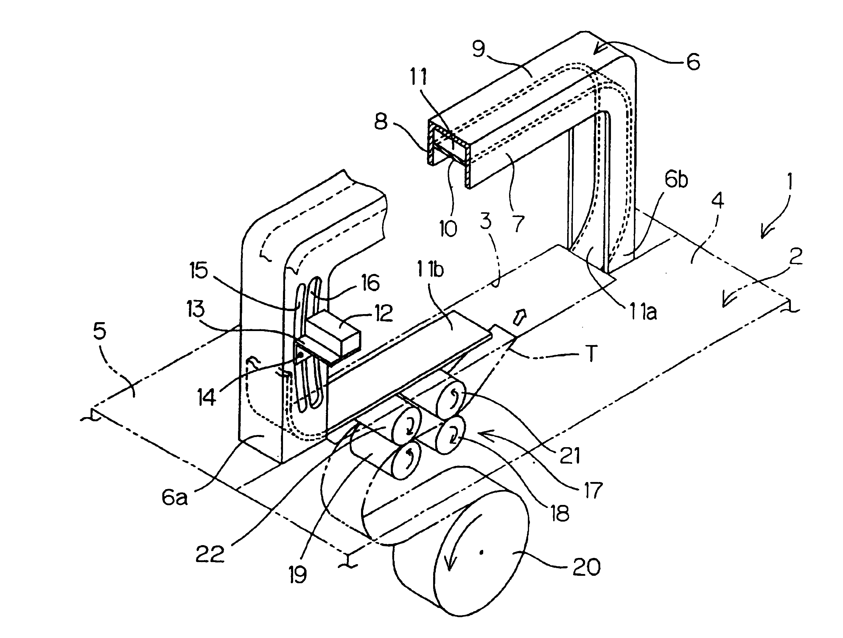 Binding machine with tape