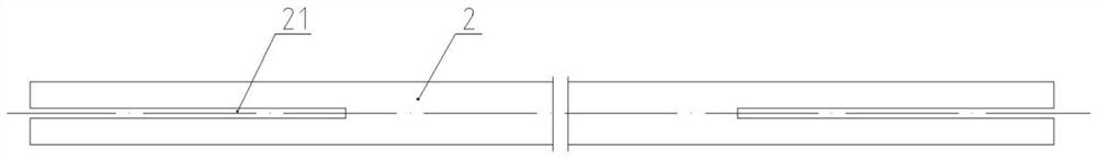 Replacement lining plate assembly of manganese steel lining plate supporting draw shaft damaged lining plate and installation method thereof