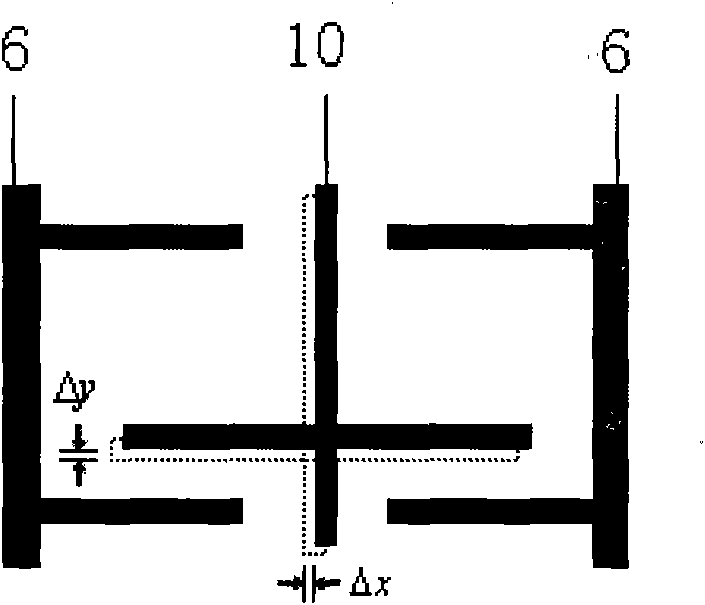 Two-axis accelerometer based on SOI technology