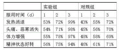 Exogenous-infected fever traditional Chinese medicine preparation and preparation method