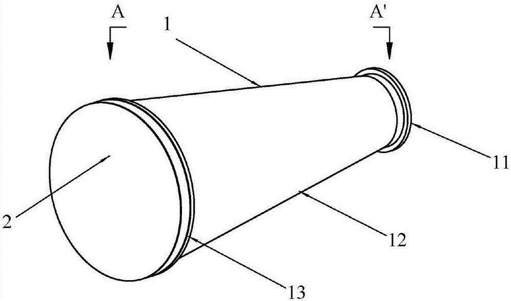 High-power microwave mode conversion speaker antenna