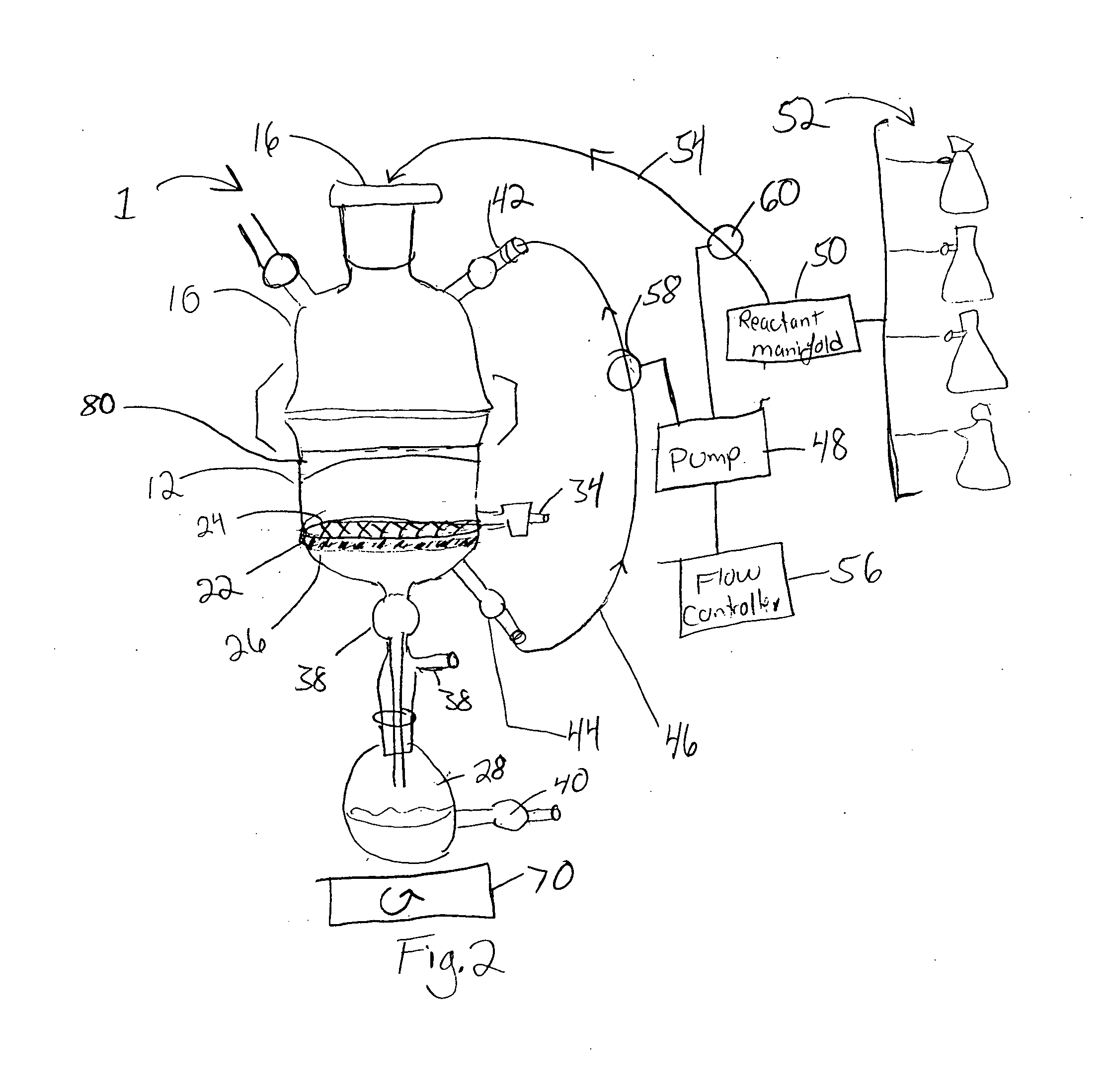 Reactor for chemical synthesis