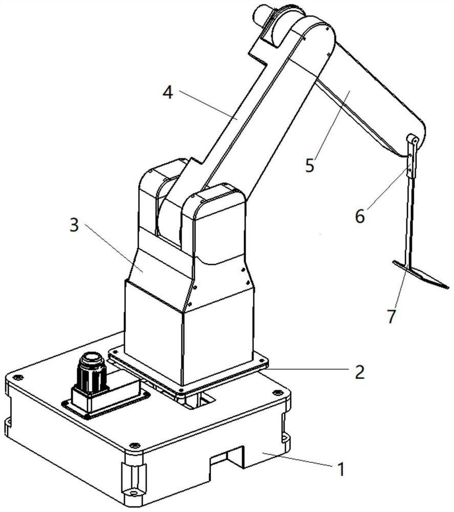 A zinc alloy slag removal robot and its working method