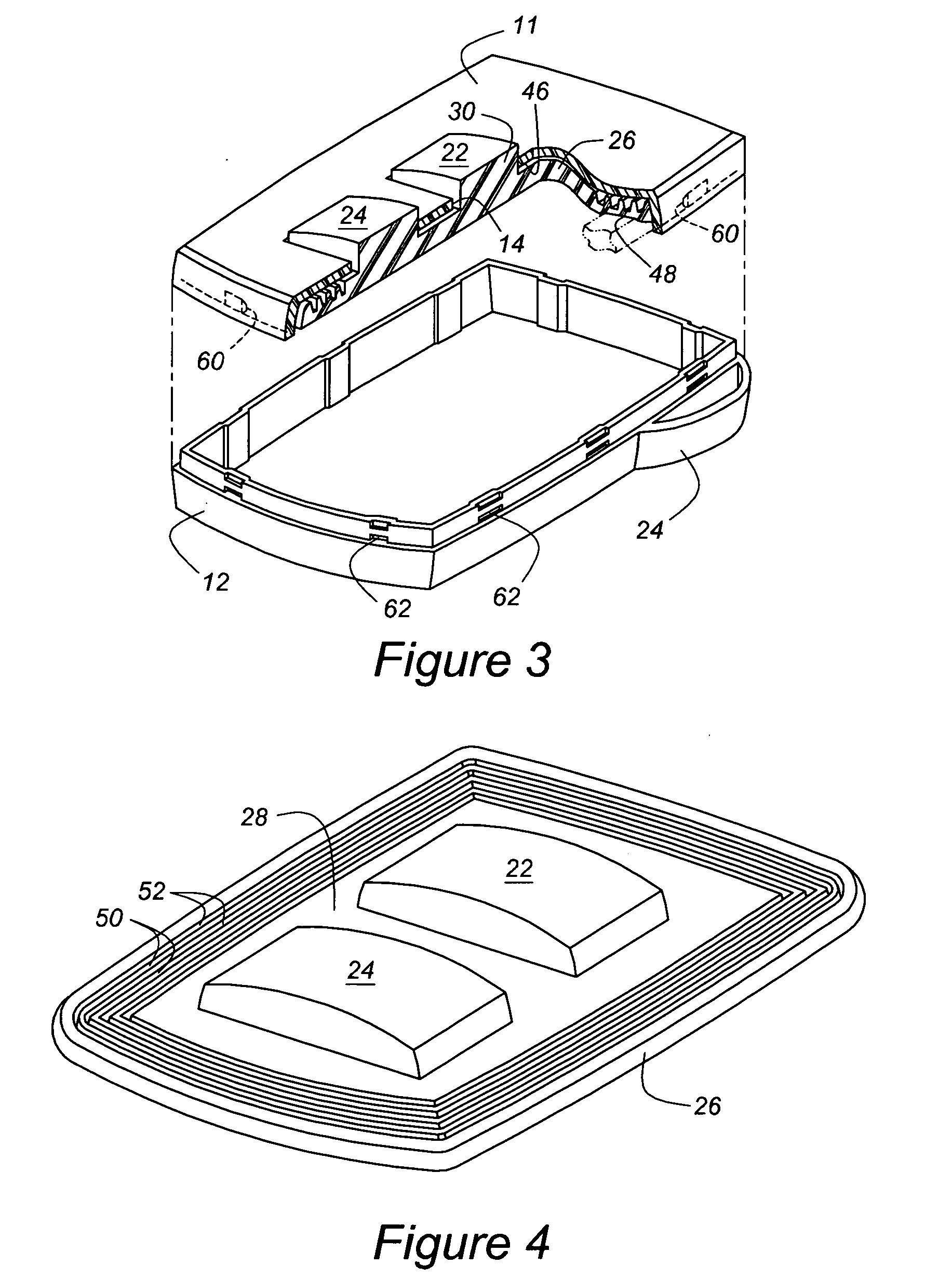 Sealed remote keyless entry device