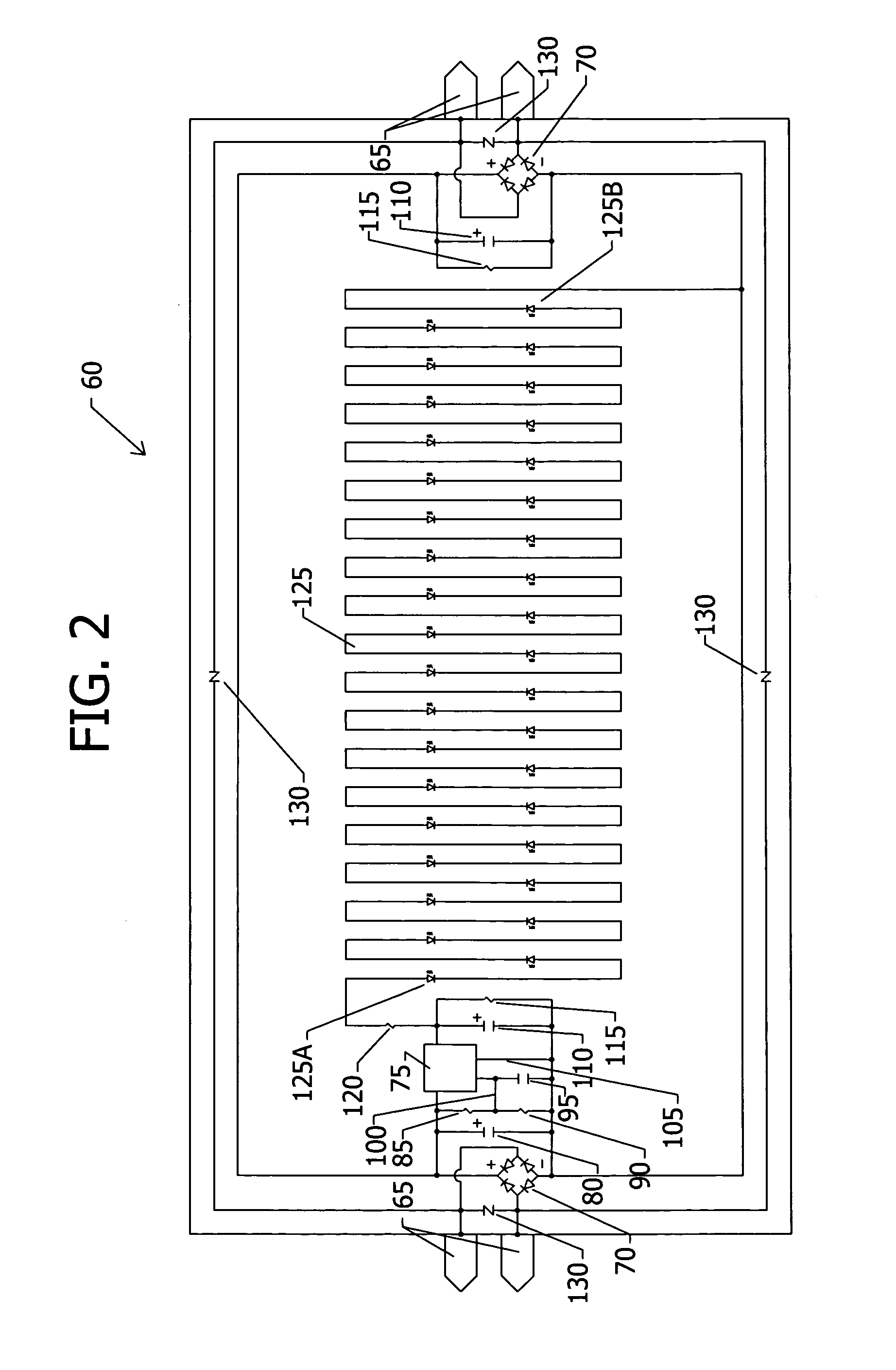 Voltage regulating devices in LED lamps with multiple power sources