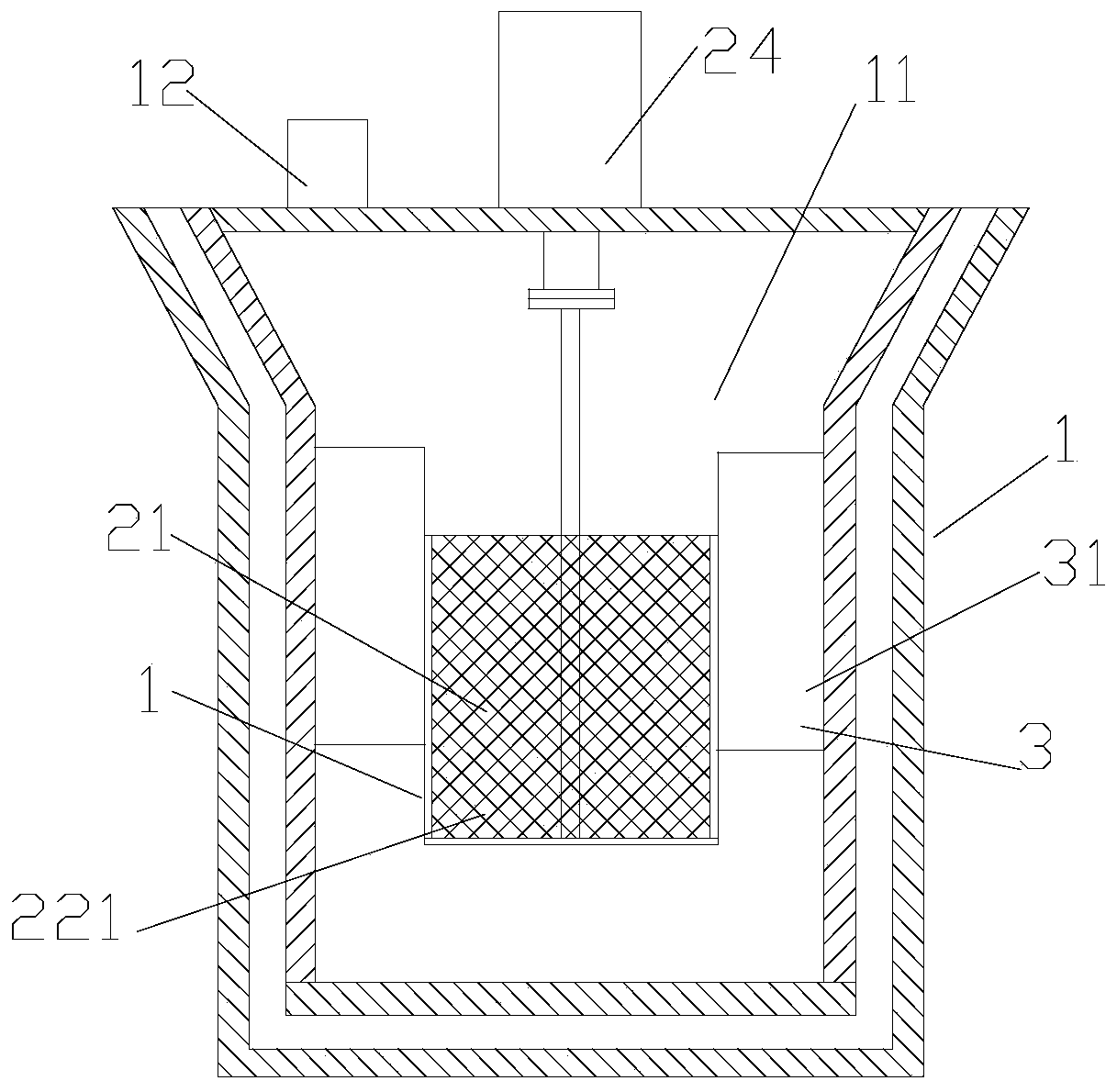 Solid watercolor, solid watercolor grinding device and preparation method thereof