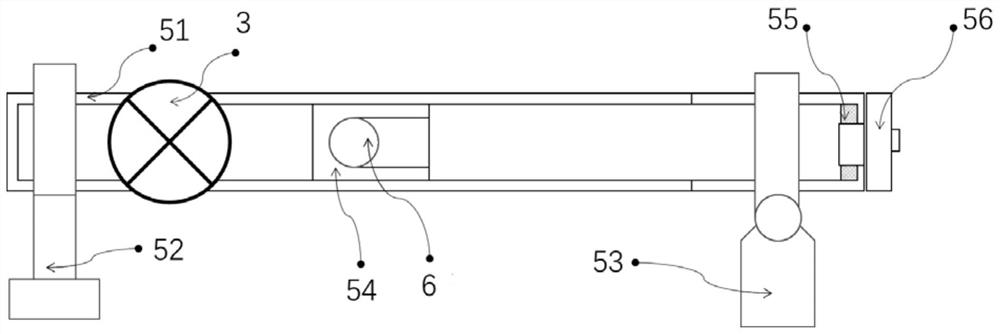 Discrete source distributed impact test device and method